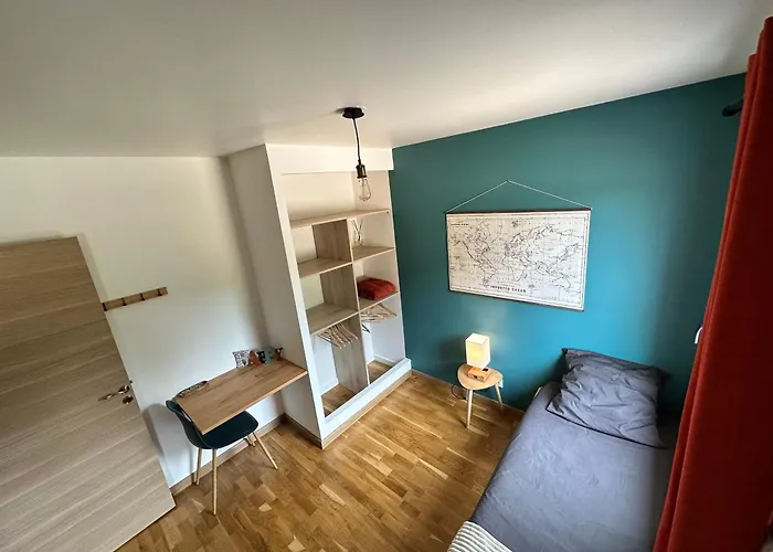 Privee Au Calme - Proche Gare - Parking Gratuit 3*